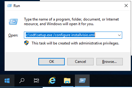 Configure visio