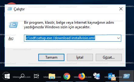 installvisio komutu