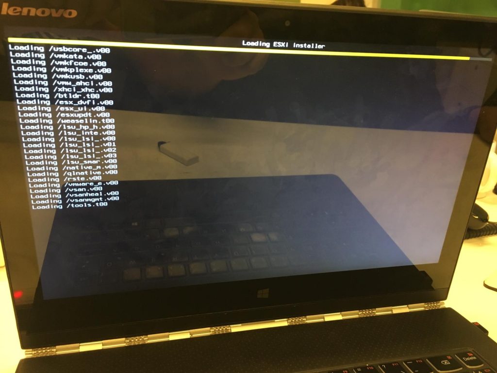 esxi 6.7 install