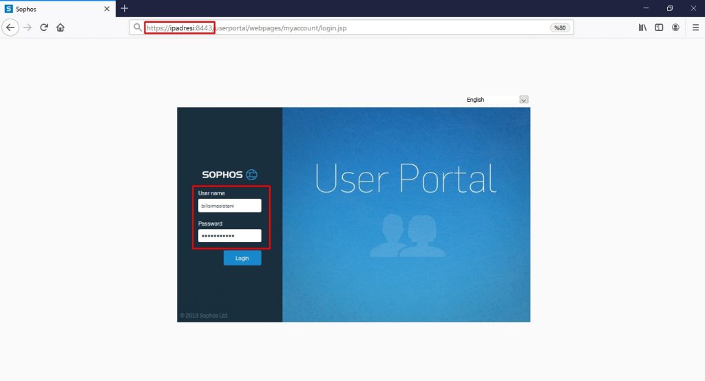 sophos firewall ssl vpn kurma